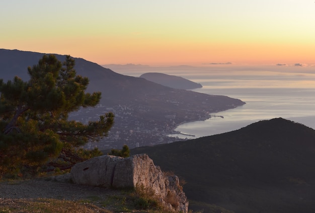 Morning on AIPetri in Crimea