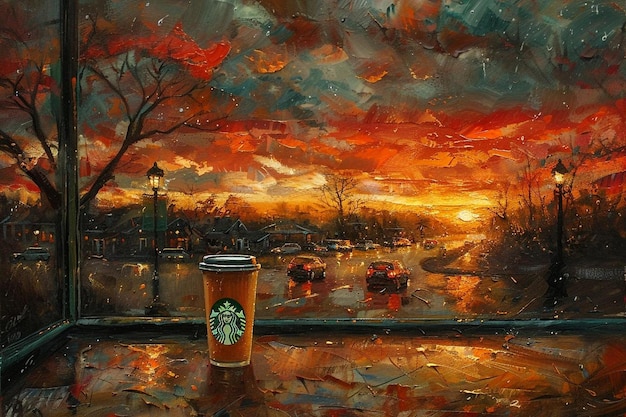 Morning Marvels Sunrise with Starbucks