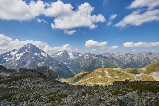 Morning in the mountains, a fabulous landscape