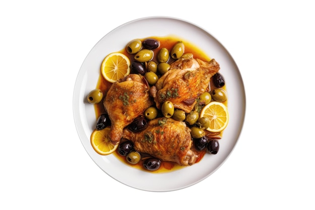 Moroccan Chicken With Preserved Lemons And Olives Moroccan Cuisine