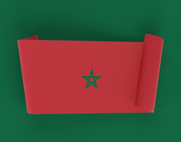 Morocco Ribbon Banner