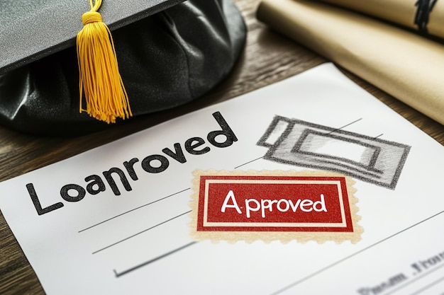 Photo mortgage approval for home construction securing your approved loan with detailed