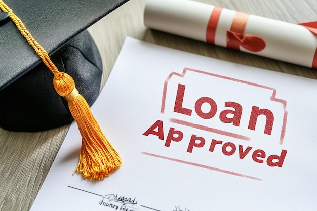 Photo mortgage approval for home construction securing your approved loan with detailed