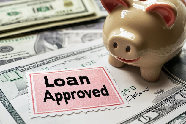 Photo mortgage approval for home construction securing your approved loan with detailed