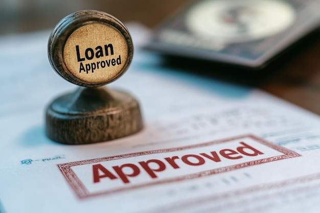 Photo mortgage approval for home construction securing your approved loan with detailed