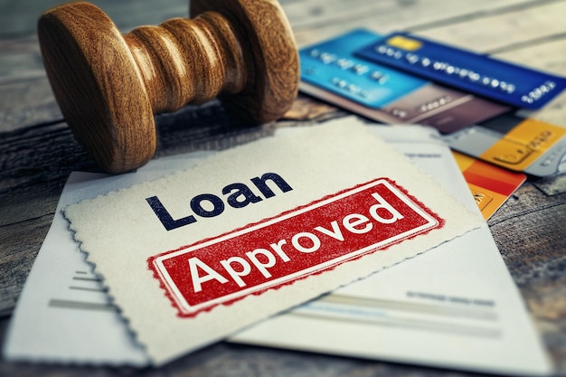 Photo mortgage approval for home construction securing your approved loan with detailed