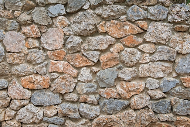 Mosaic stone wall background