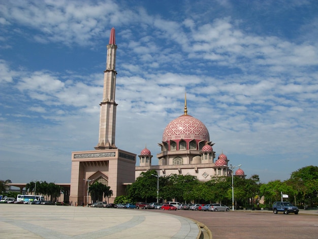 The mosque in Putrajaya Malaysia