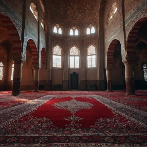 a mosque with a cross on the top of it