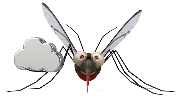 Mosquito - 3D Illustration