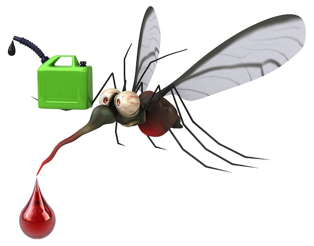 Mosquito - 3D Illustration