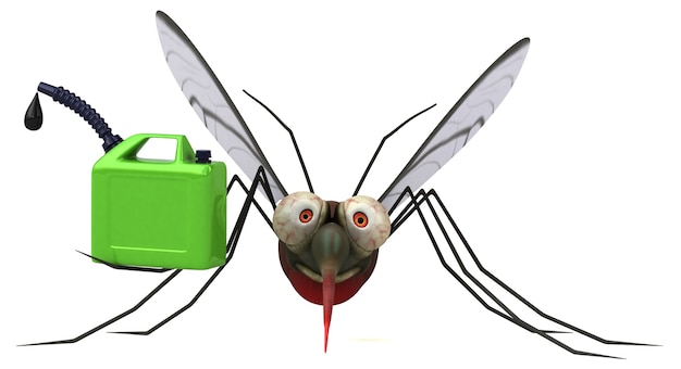 Mosquito - 3D Illustration