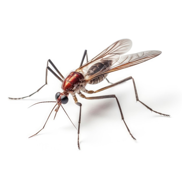 A mosquito aedes aegypti stilt