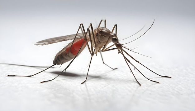 mosquito isolated white