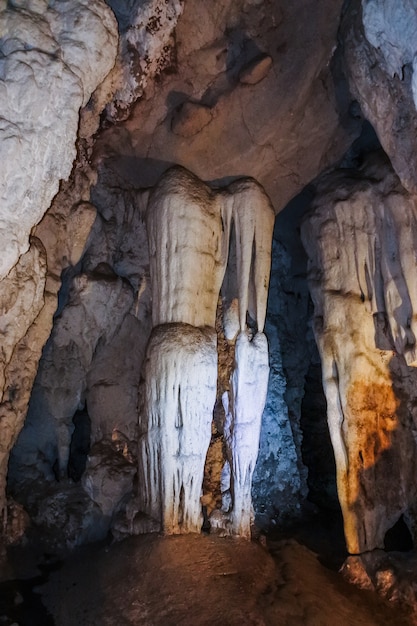 The most amazing cave Tham Lod cave  ,  Maehongson,  in Thailand