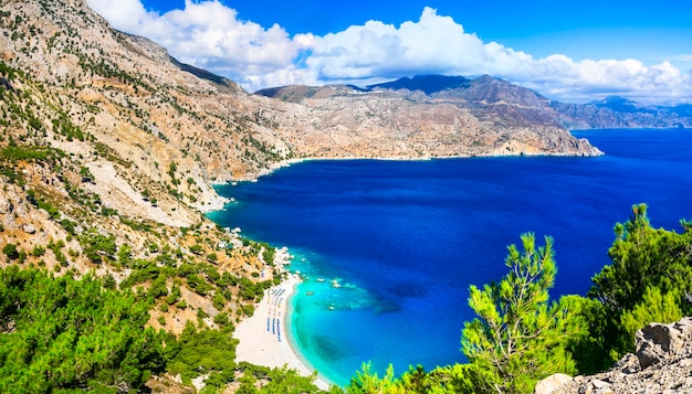 Most beautiful beaches of Greece- Apella in Karpathos island