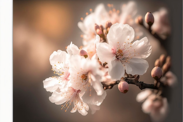 The most beautiful pale pink cherry blossoms