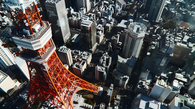 The most beautiful Viewpoint Tokyo tower in Tokyo