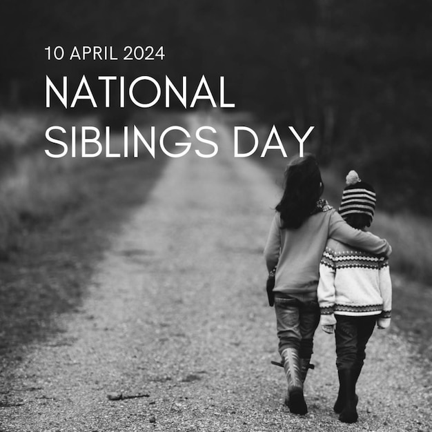 a mother and daughter walking down a country road with the words quot national day quot on the botto