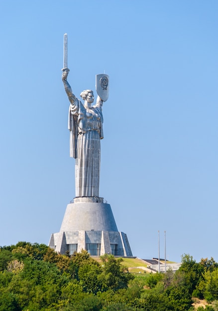 The Motherland Monument in Kiev