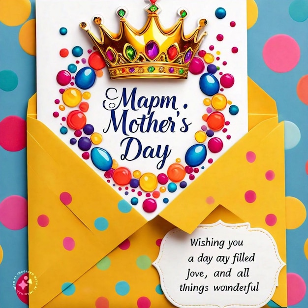 Mothers Day card design