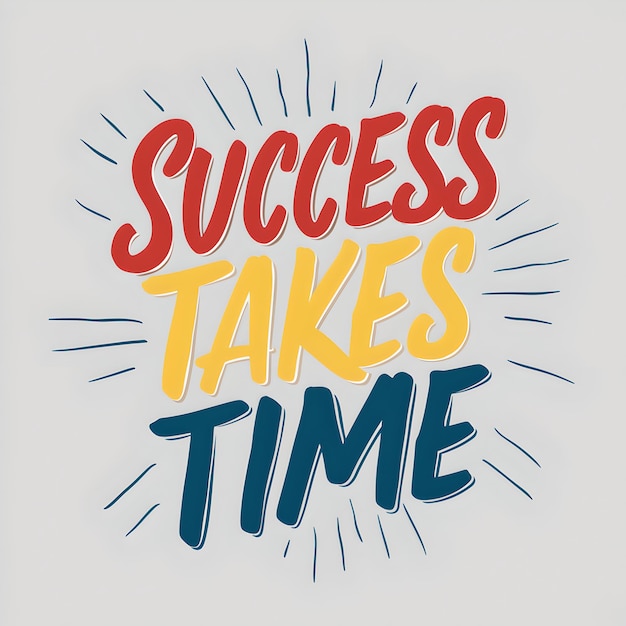 Motivation Quotes Success Takes Time