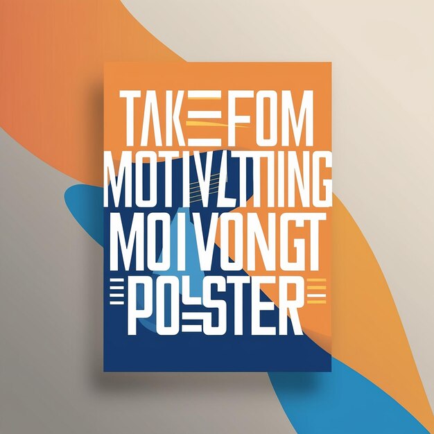 Photo motivational poster templates inspiring designs