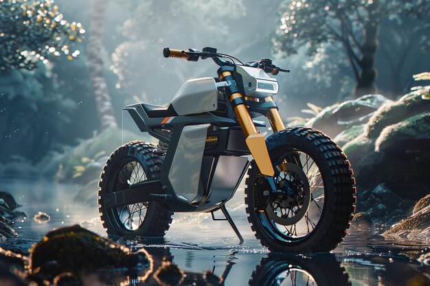 a motorcycle with a sidecar that says  the word  on the side