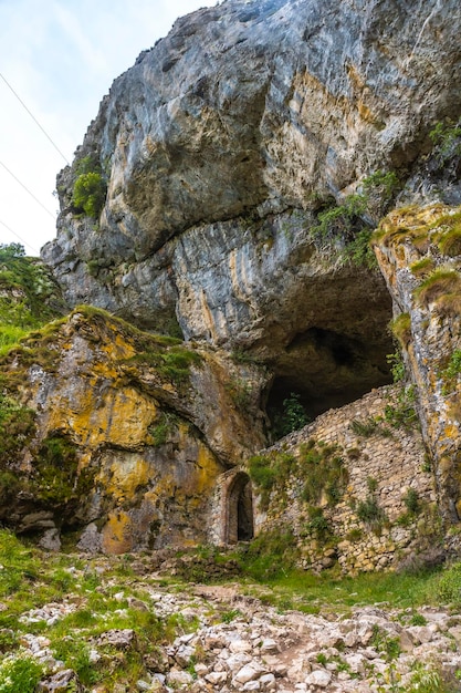 Mount Aizkorri 1523 meters the highest in Guipuzcoa Basque Country