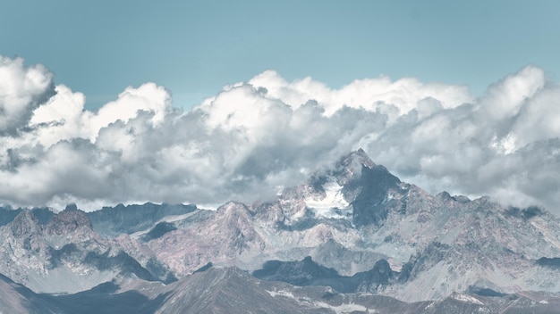 Mount Disgrazia in Lombardy Italy