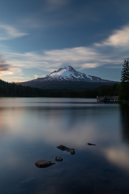 Mount Hood at Trilliuam Lake Portland Oregon