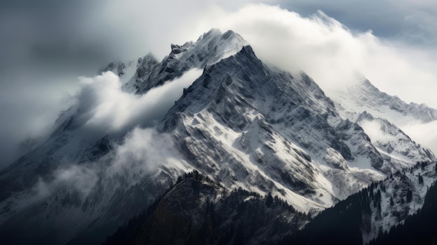 Mount Olympus with Olympian gods and goddesses