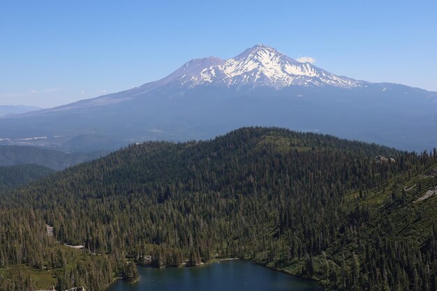 Mount Shastha wilderness around Lake Siskiou and Castle Lake