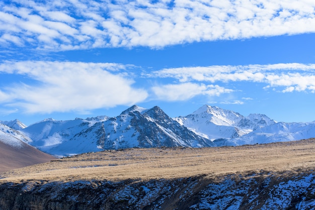 Mountain area of the Caucasus.