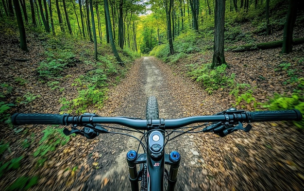 Mountain Biking On Challenging Trails