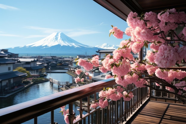 mountain fuji view japanese vacation traveling destination professional photograpy