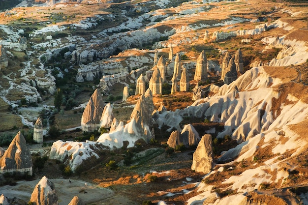 Mountain landscape Cappadocia Anatolia Turkey