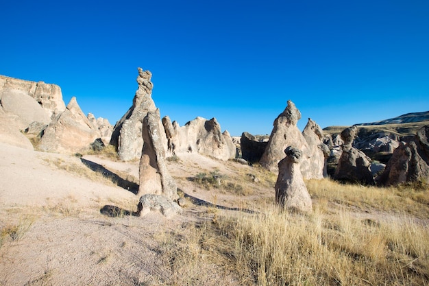 Mountain landscape Cappadocia Anatolia Turkey