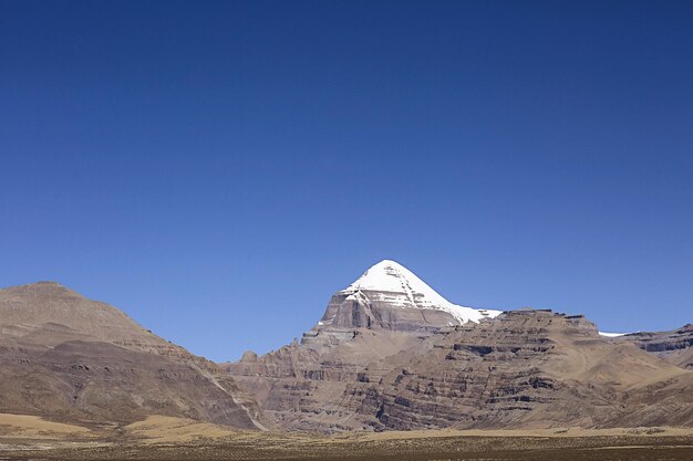 mountain landscape of the cliff in the Himalayas