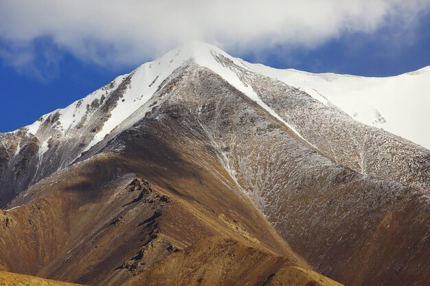 mountain landscape of the cliff in the Himalayas