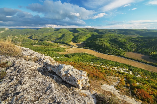 Mountain landscape Composition of nature