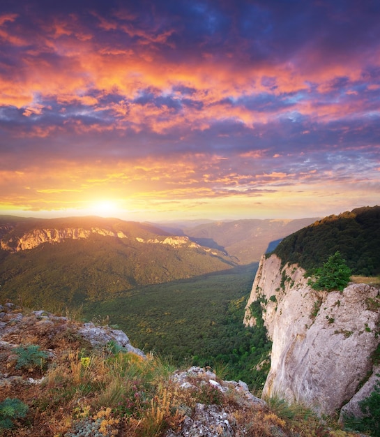 Mountain landscape nature