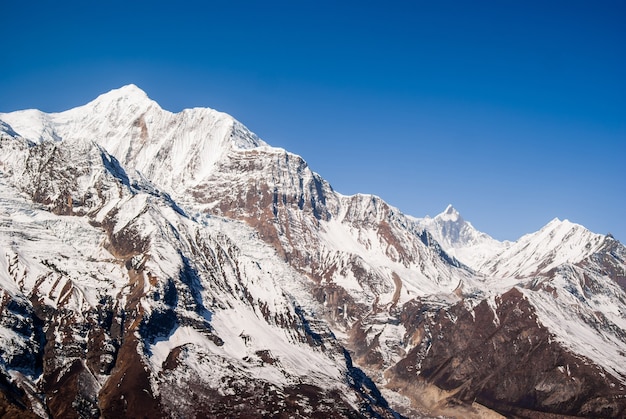 Mountain landscape on sunny day