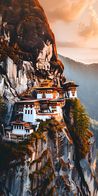 Mountain Monastery Serenity