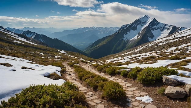 A mountain path