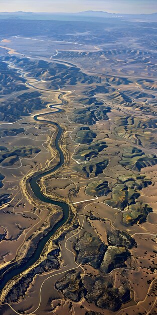 Mountain River Bend