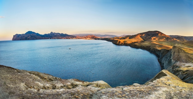 Mountain and sea