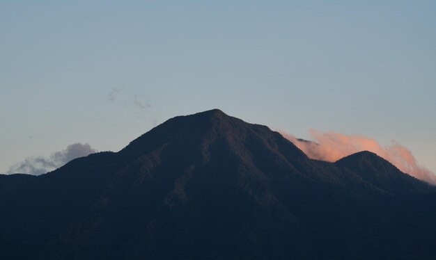 Mountain views captured with a telephoto lens