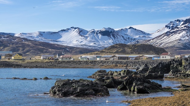 Mountain With Natural View Background