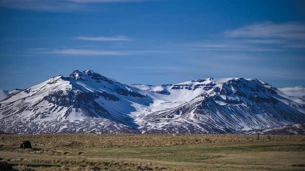 Mountain With Natural View Background